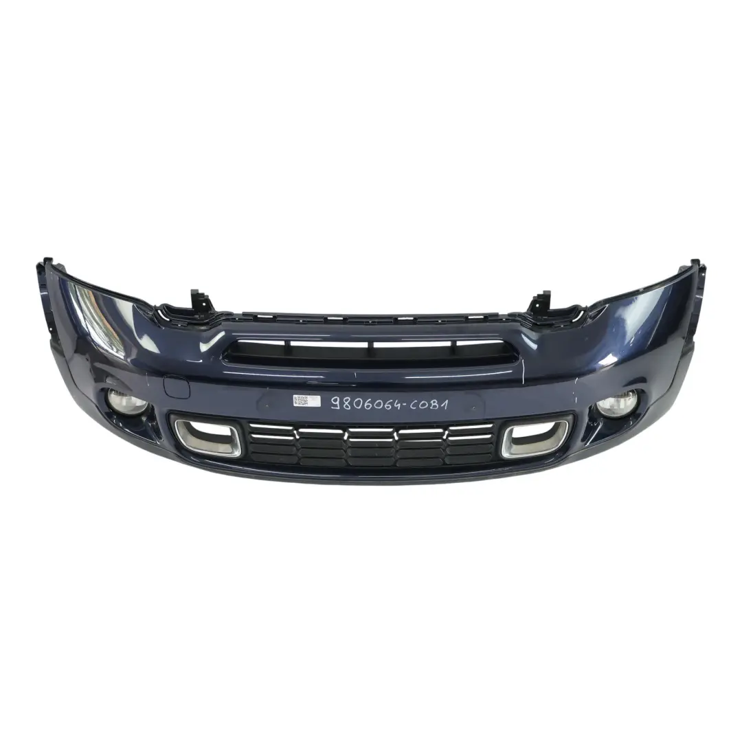 Mini R60 Front Bumper Trim Cooper S Covering Panel Cosmic Blue Metallic - B13 - SKU 9806064-COB1 - Part number 9806064
