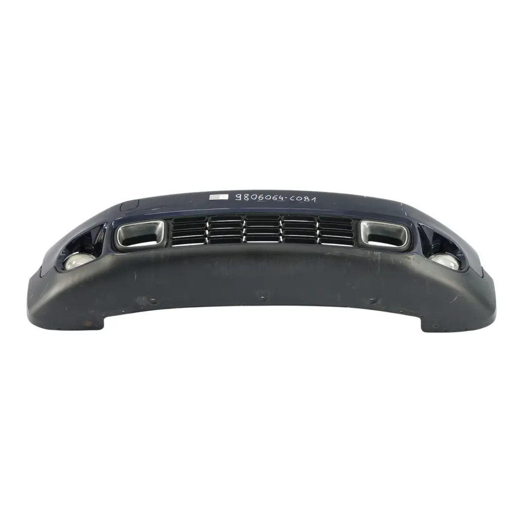 Front Bumper Trim Cooper S Covering Panel Cosmic Blue Metallic - B13 to Mini R60 with Part number 9806064 Mini R60 Front Bumper Trim Cooper S Covering Panel Cosmic Blue Metallic - B13 - SKU 9806064-COB1 - Part number 9806064