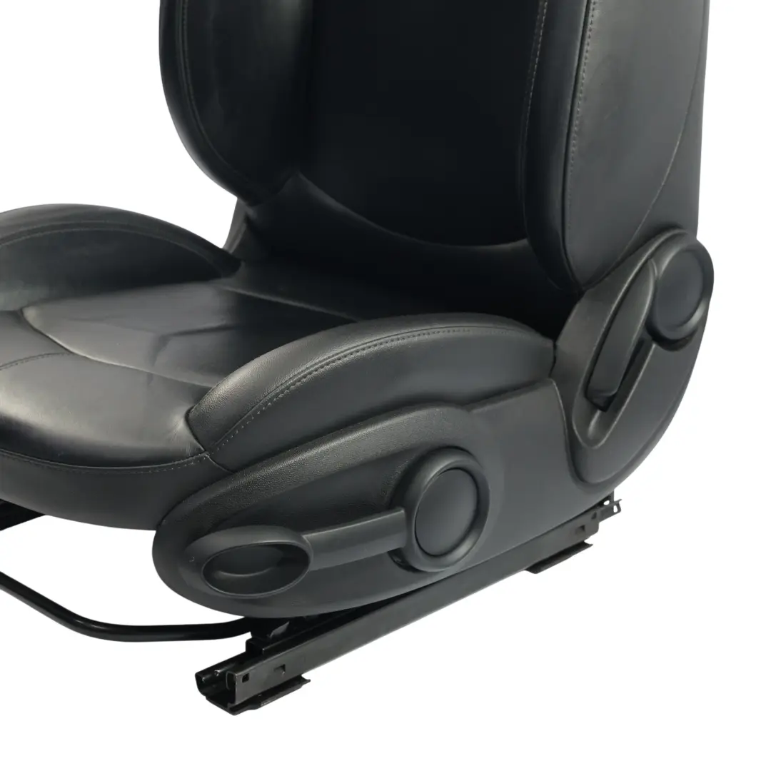 Vorder Sitz Sport Schwarz Leder Links für Mini Cooper R60 Countryman mit Teilenummer 9806611 Mini Cooper R60 Countryman Vorder Sitz Sport Schwarz Leder Links - SKU 9806611-2 - Teilenummer 9806611