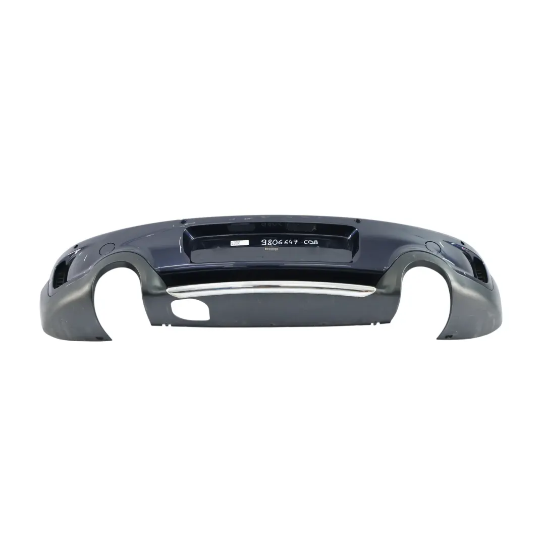 Mini Countryman R60 Rear Bumper Cooper S PDC Cosmic Blue Metallic - B13 - SKU 9806647-COB1 - Part number 9806647