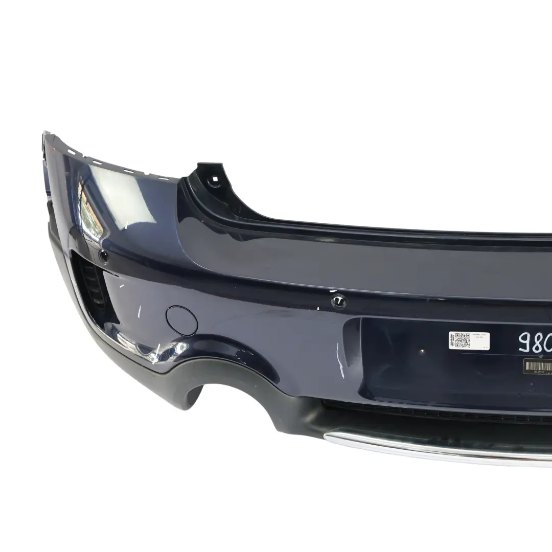 Mini Countryman R60 Rear Bumper Cooper S PDC Cosmic Blue Metallic - B13 - SKU 9806647-COB1 - Part number 9806647