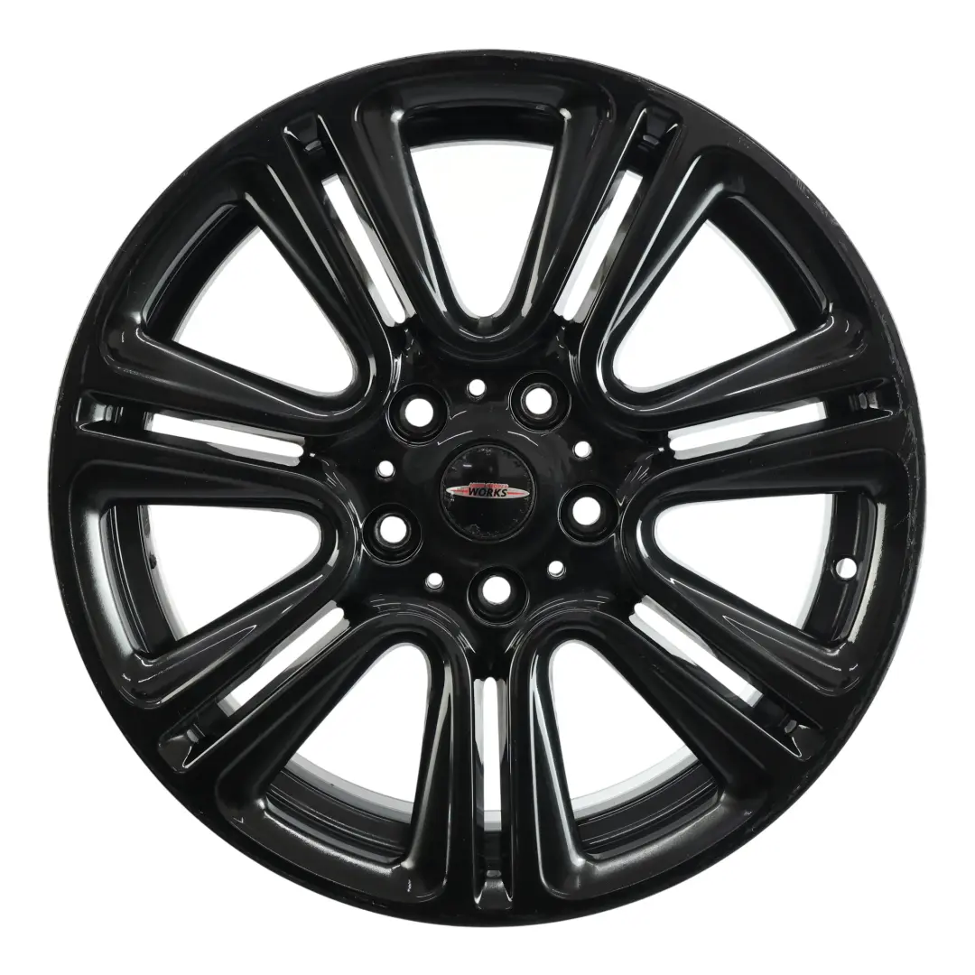 Leicht Metall Felge 18" 7,5J ET:52 Schwarz für Mini Cooper R60 R61 mit Teilenummer 9808516 Mini Cooper R60 R61 Leicht Metall Felge 18" 7,5J ET:52 Schwarz - SKU 9808516-4 - Teilenummer 9808516