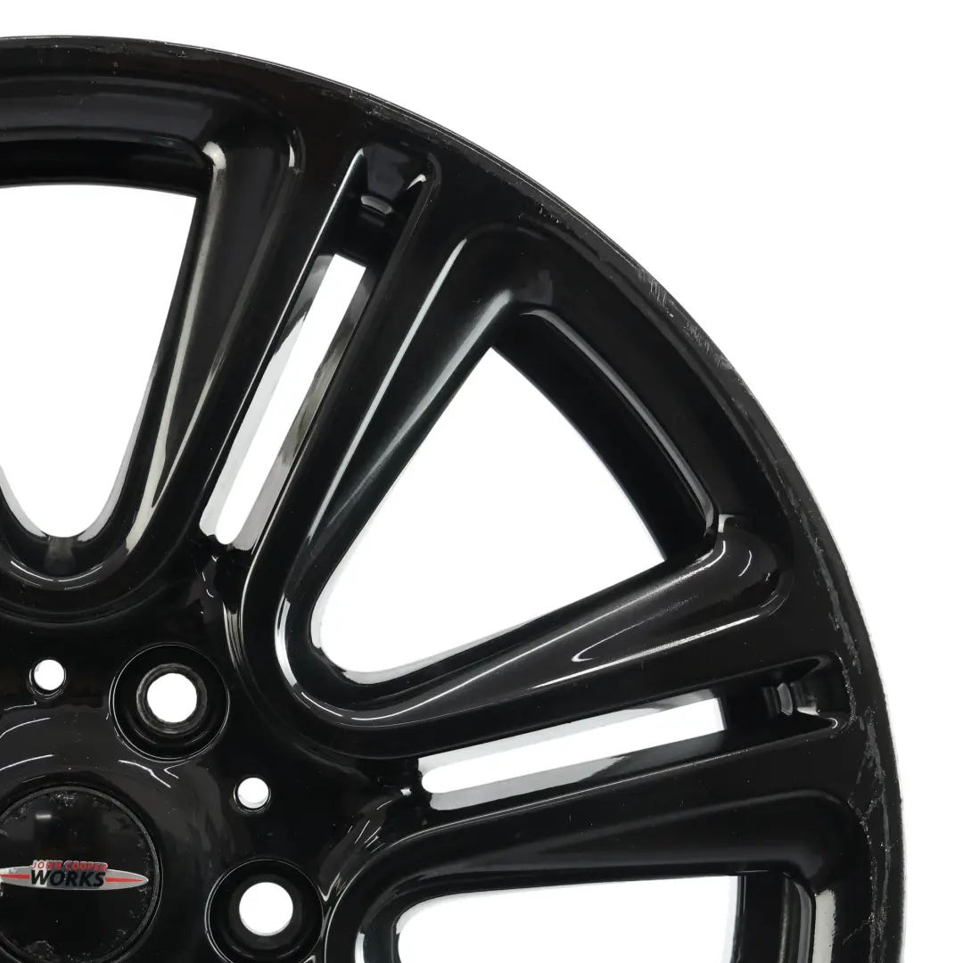 Llanta Aleación 18" 7,5J ET:52 Twin Spoke Negro para Mini Cooper R60 R61 con número de pieza 9808516 Mini Cooper R60 R61 Llanta Aleación 18" 7,5J ET:52 Twin Spoke Negro - SKU 9808516-4 - Número de pieza 9808516
