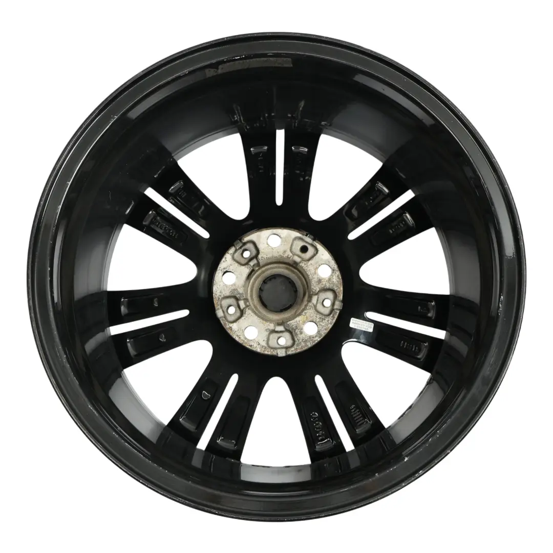 Alloy Rim 18" 7,5J Twin Spoke to Mini Cooper R60 R61 Black Wheel with Part number 9808516 Mini Cooper R60 R61 Black Wheel Alloy Rim 18" 7,5J Twin Spoke - SKU 9808516-5 - Part number 9808516