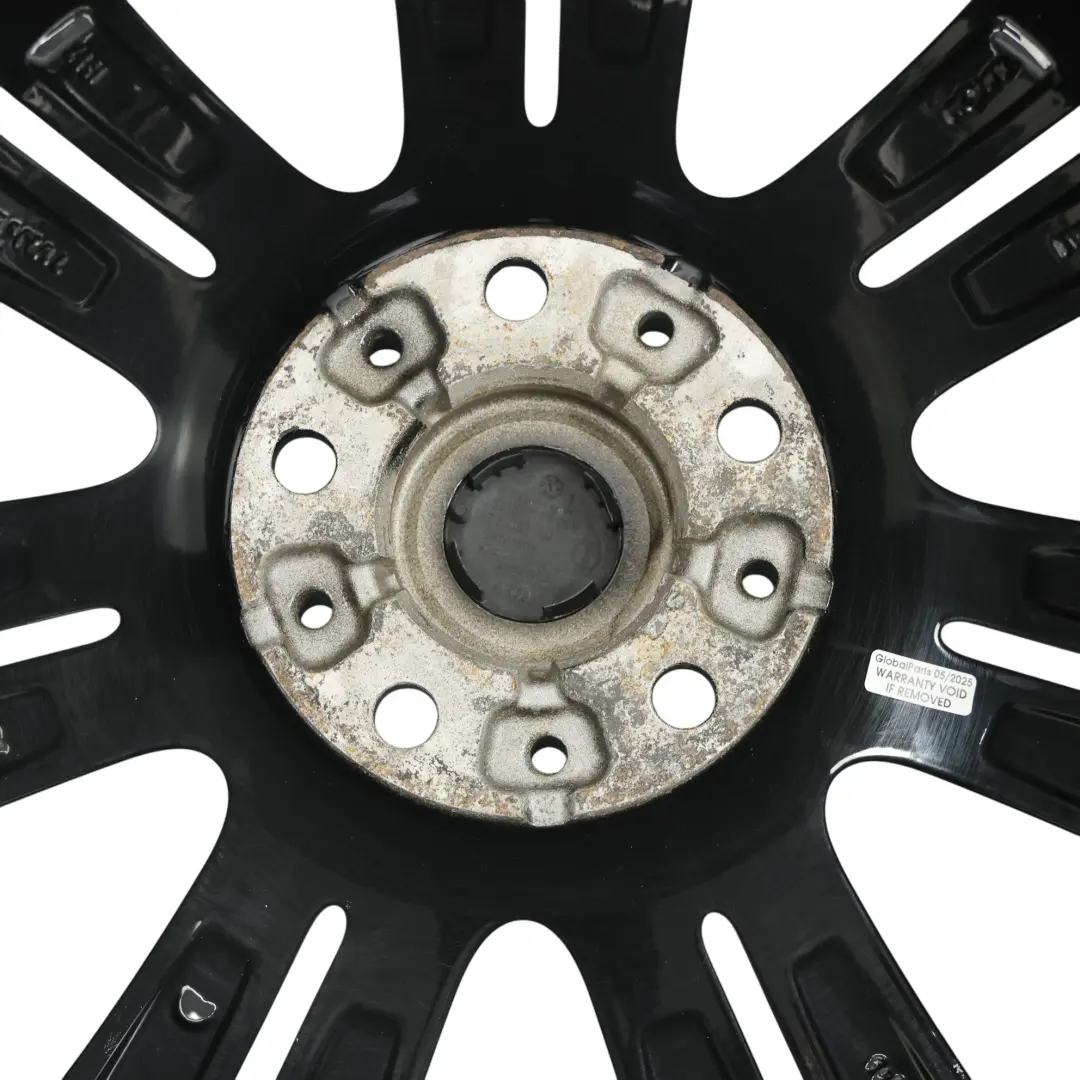 Alloy Rim 18" 7,5J Twin Spoke to Mini Cooper R60 R61 Black Wheel with Part number 9808516 Mini Cooper R60 R61 Black Wheel Alloy Rim 18" 7,5J Twin Spoke - SKU 9808516-5 - Part number 9808516