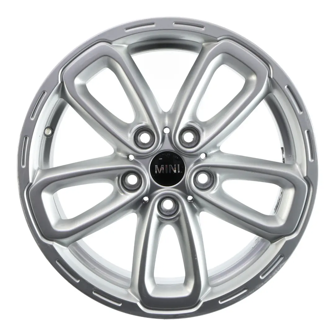 Mini R60 R61 Llanta Aleación Plateada 17" 7J ET:50 Radios Triangulares - SKU 9811730-2 - Número de pieza 9811730