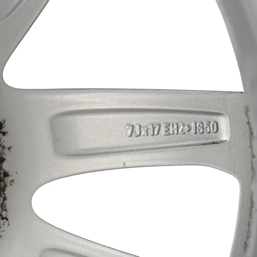 Mini R60 R61 Silver Wheel Alloy Rim 17" 7J ET:50 Triangle Spoke 141 - SKU 9811730-2 - Part number 9811730