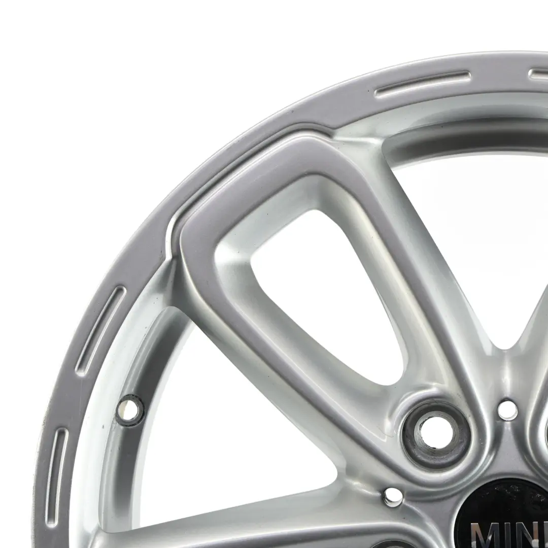 Mini R60 R61 Silver Cerchio In Lega 17" 7J Et:50 Triangle Spoke 141 - SKU 9811730-2 - Numero di parte 9811730