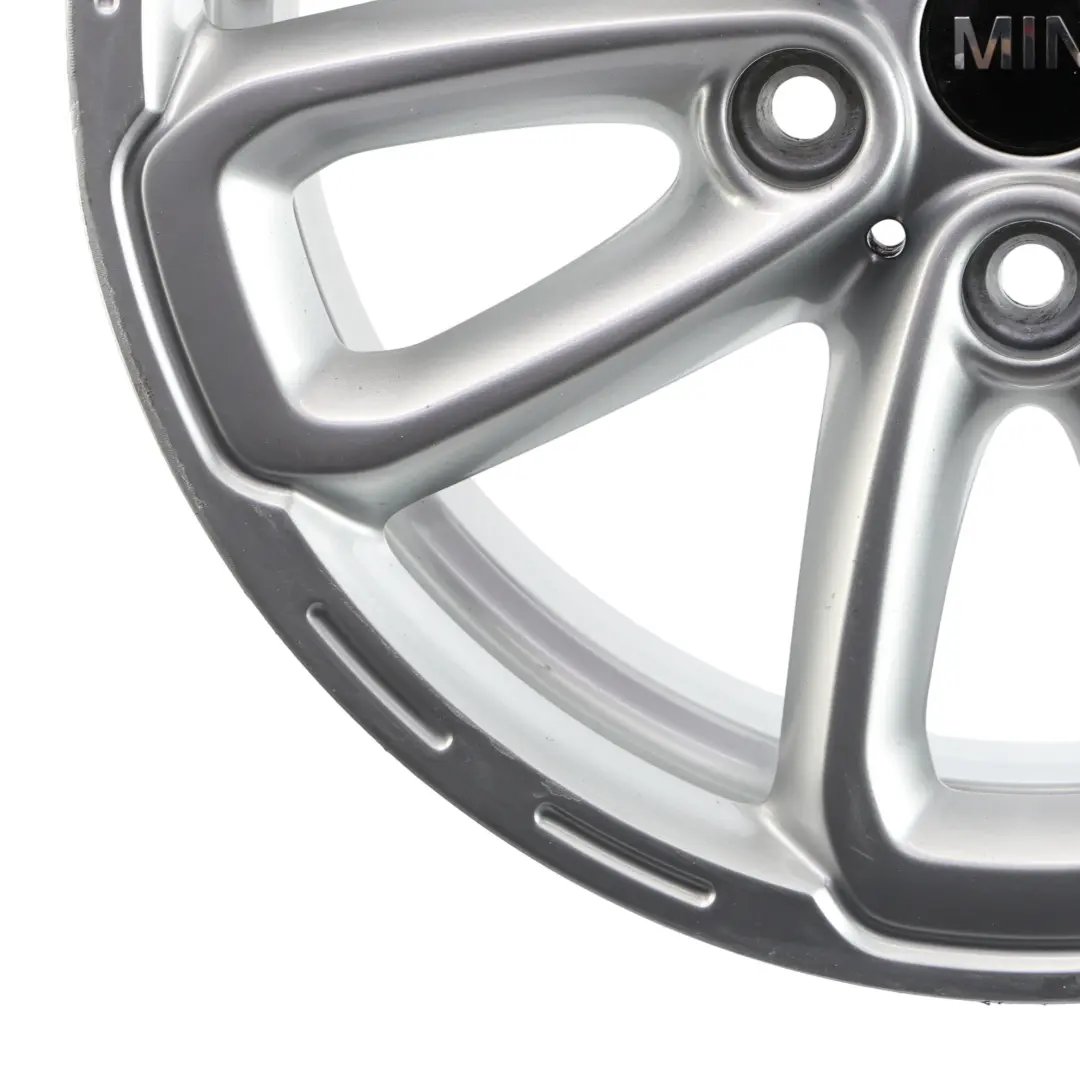 Mini R60 R61 Silver Cerchio In Lega 17" 7J Et:50 Triangle Spoke 141 - SKU 9811730-2 - Numero di parte 9811730