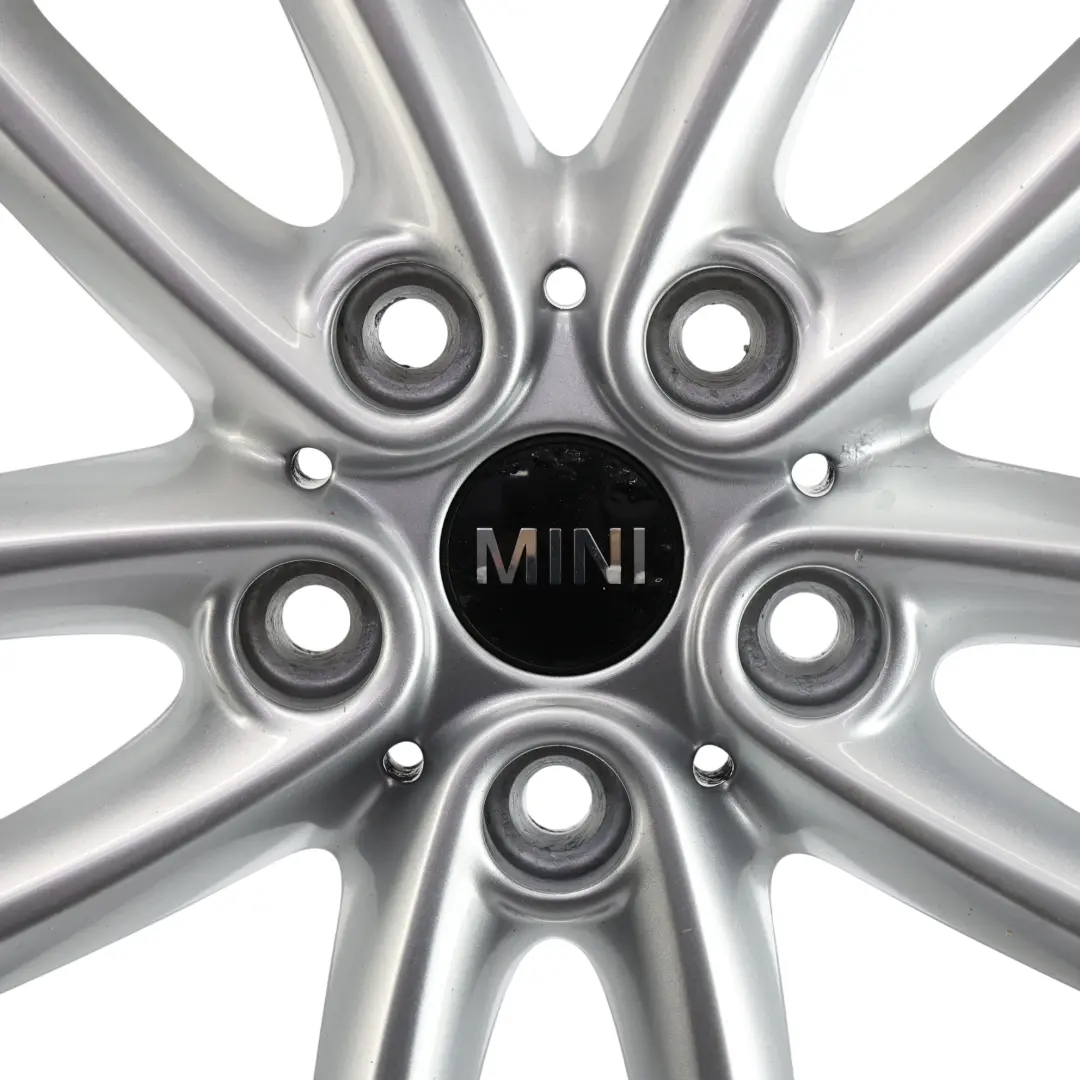 Mini R60 R61 Silver Cerchio In Lega 17" 7J Et:50 Triangle Spoke 141 - SKU 9811730-2 - Numero di parte 9811730