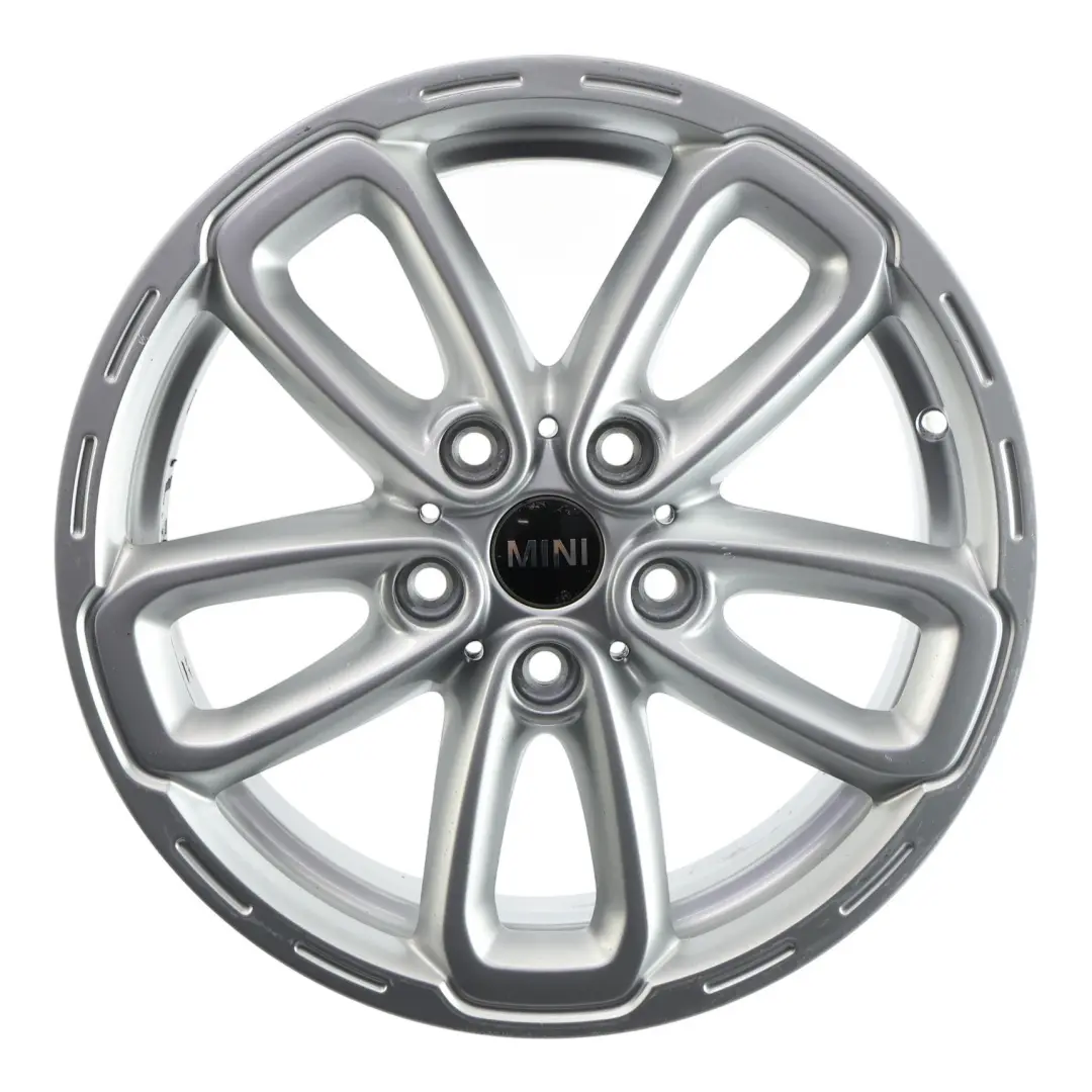 Rim Alloy Silver 17" 7J ET:50 Triangle Spoke 141 to Mini R60 R61 Wheel with Part number 9811730 Mini R60 R61 Wheel Rim Alloy Silver 17" 7J ET:50 Triangle Spoke 141 - SKU 9811730-4 - Part number 9811730