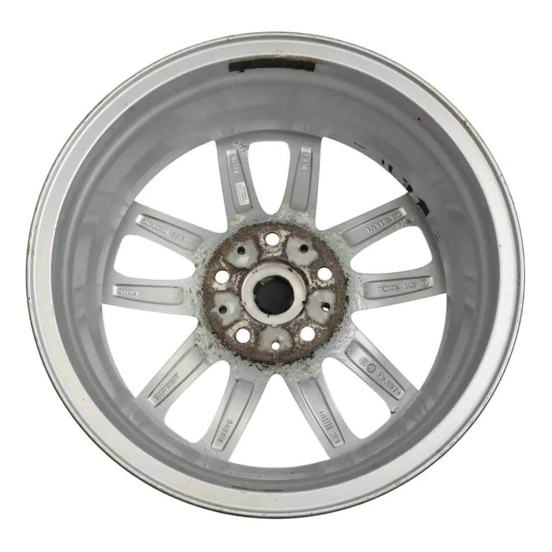 Mini R60 R61 Wheel Rim Alloy Silver 17" 7J ET:50 Triangle Spoke 141 - SKU 9811730-4 - Part number 9811730