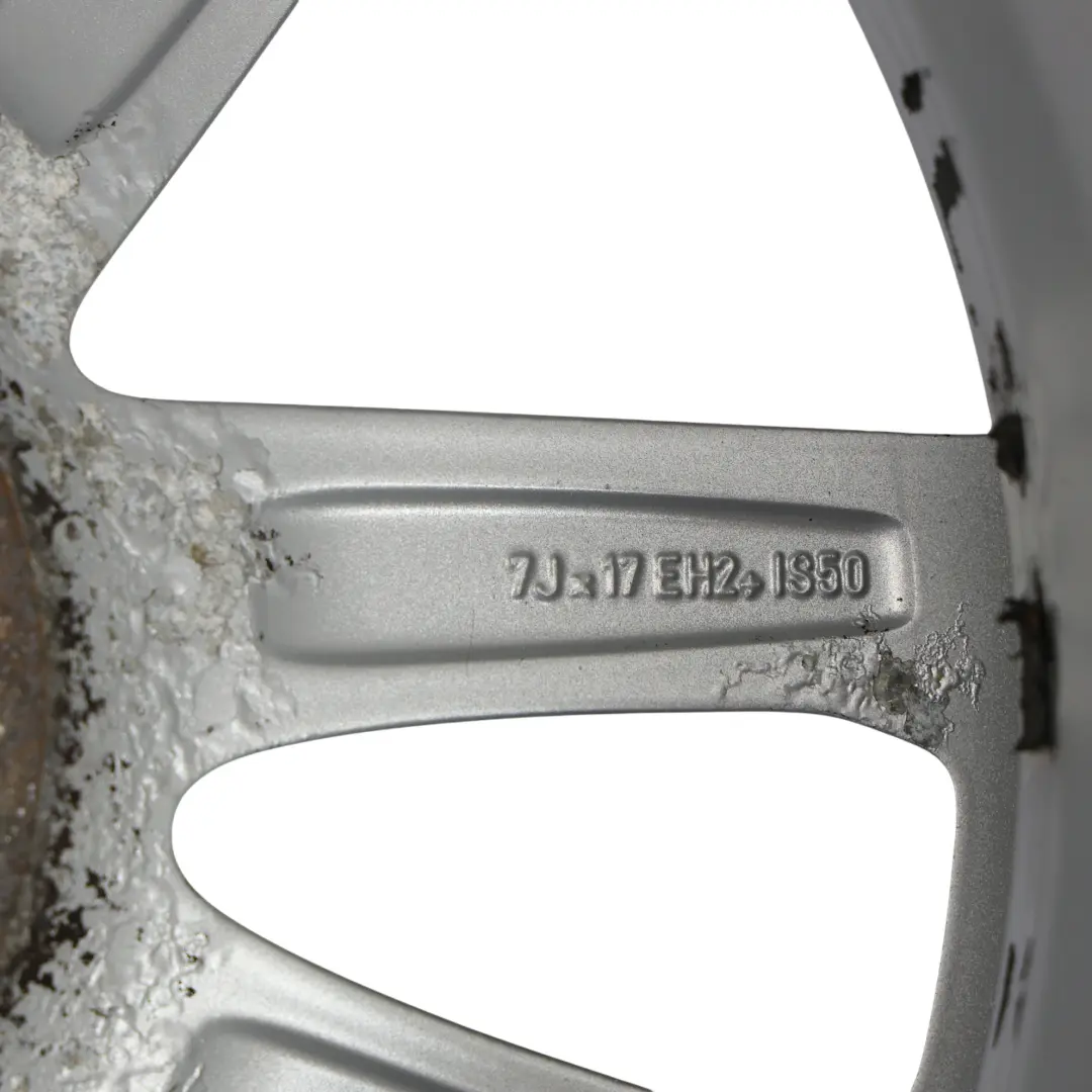 Rim Alloy Silver 17" 7J ET:50 Triangle Spoke 141 to Mini R60 R61 Wheel with Part number 9811730 Mini R60 R61 Wheel Rim Alloy Silver 17" 7J ET:50 Triangle Spoke 141 - SKU 9811730-4 - Part number 9811730