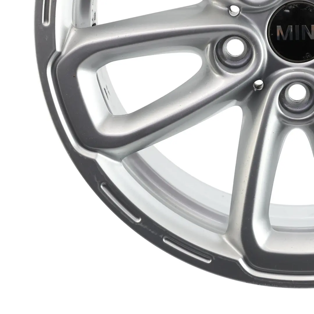 Rim Alloy Silver 17" 7J ET:50 Triangle Spoke 141 to Mini R60 R61 Wheel with Part number 9811730 Mini R60 R61 Wheel Rim Alloy Silver 17" 7J ET:50 Triangle Spoke 141 - SKU 9811730-4 - Part number 9811730