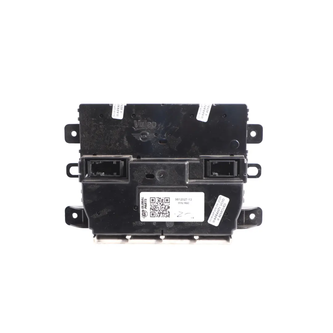 Conditioning Heater Control Unit Switch to Mini Cooper R60 R61 Automatic Air with Part number 9812027 Mini Cooper R60 R61 Automatic Air Conditioning Heater Control Unit Switch - SKU 9812027-13 - Part number 9812027