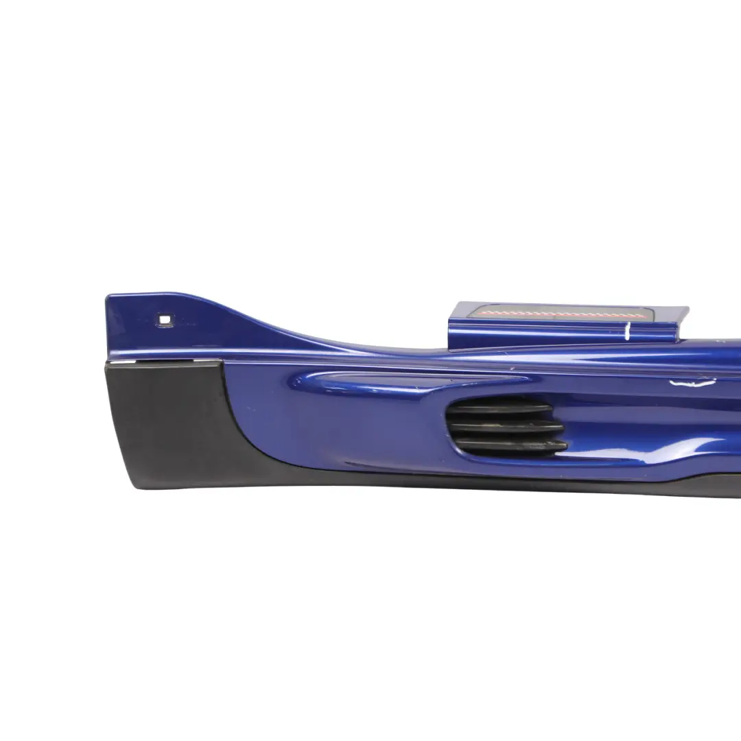 Side Skirt Right O/S Door Sill Trim Cosmic Blue - B13 to Mini R60 Cooper S JCW with Part number 9813352 Mini R60 Cooper S JCW Side Skirt Right O/S Door Sill Trim Cosmic Blue - B13 - SKU 9813352-STB - Part number 9813352