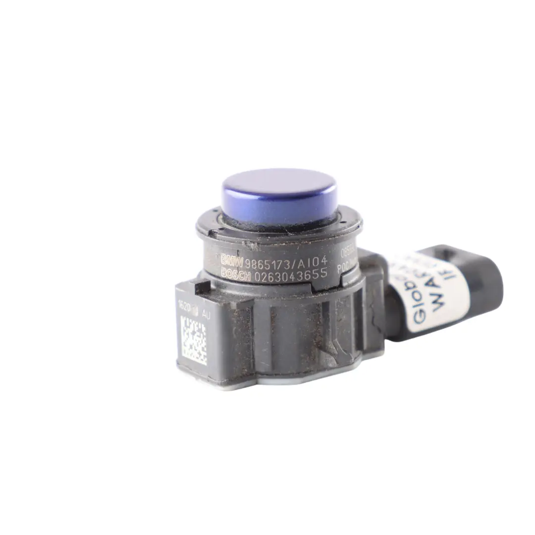 BMW F30 PDC Park Assist Sensor Ultrasonic San Marino Blue Metallic - B51 - SKU 9865173-SMB - Part number 9865173