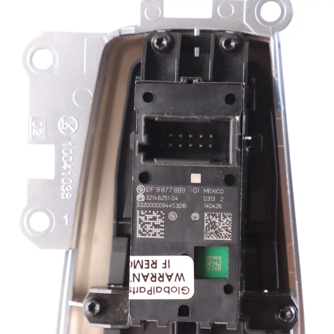 Parking Brake Switch BMW F10 F11 F12 Auto Hold Switch Button Cover Trim to with Part number 9877889 Parking Brake Switch BMW F10 F11 F12 Auto Hold Switch Button Cover Trim - SKU RHD-9877889-1 - Part number 9877889