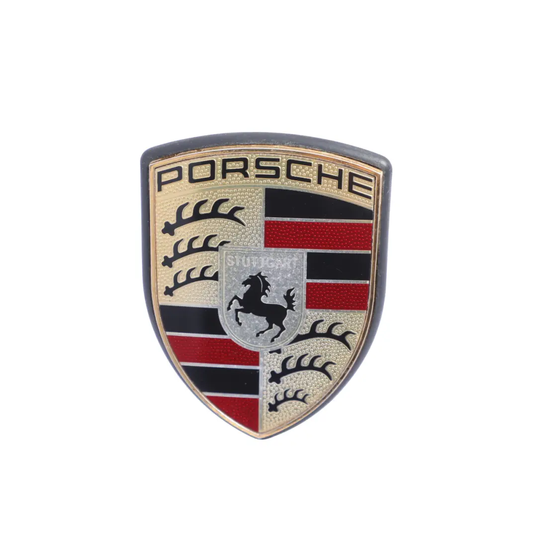 Front Bonnet Logo Badge Emblem 7L5853611B to Porsche Cayenne 92A with Part number 99755921102 Porsche Cayenne 92A Front Bonnet Logo Badge Emblem 7L5853611B - SKU 95855960102 - Part number 99755921102