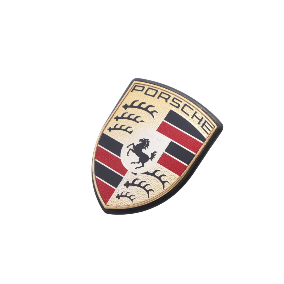 Front Bonnet Logo Badge Emblem 7L5853611B to Porsche Cayenne 92A with Part number 99755921102 Porsche Cayenne 92A Front Bonnet Logo Badge Emblem 7L5853611B - SKU 95855960102 - Part number 99755921102