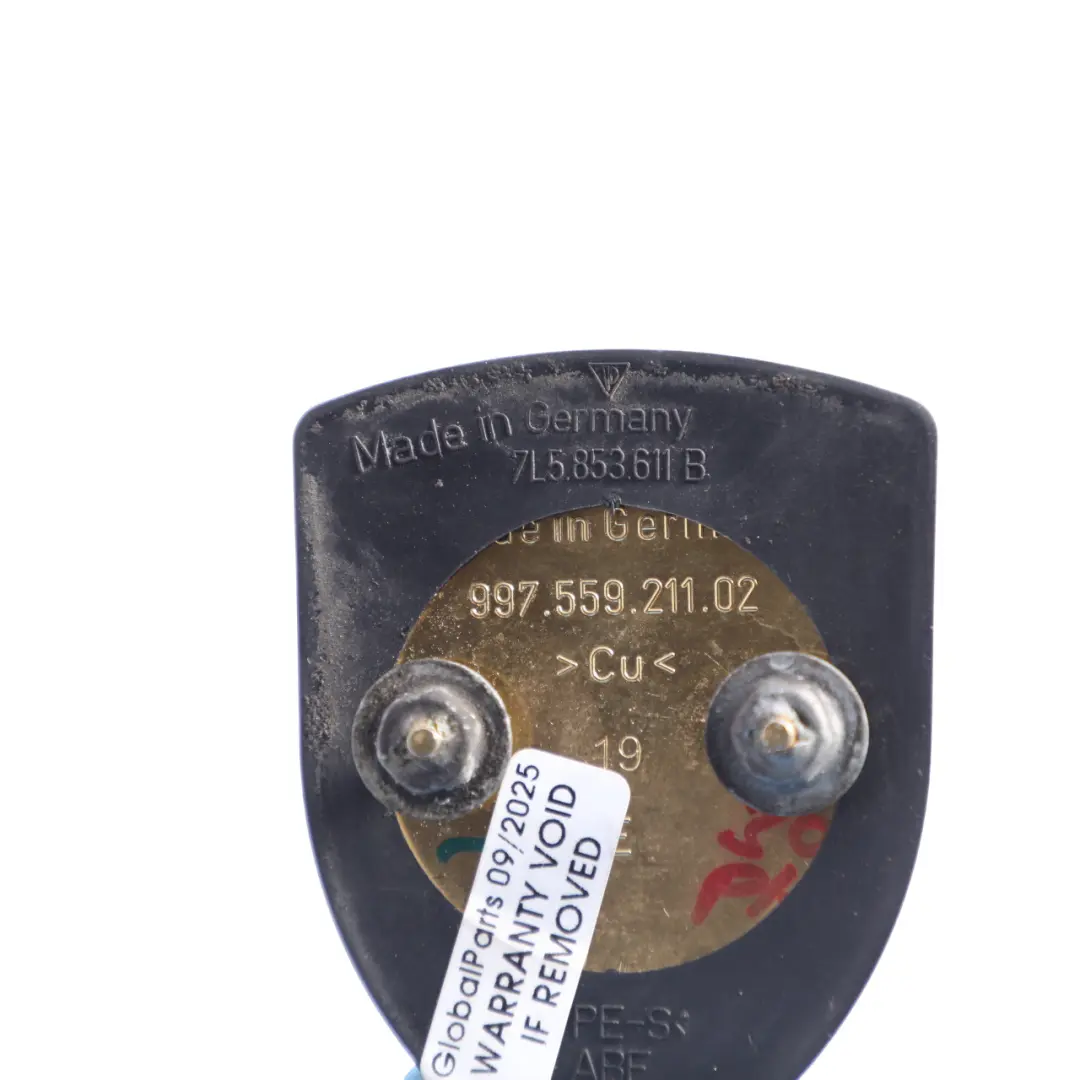 Front Bonnet Logo Badge Emblem 7L5853611B to Porsche Cayenne 92A with Part number 99755921102 Porsche Cayenne 92A Front Bonnet Logo Badge Emblem 7L5853611B - SKU 95855960102 - Part number 99755921102