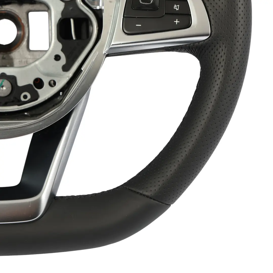 Cuero NUEVO Flat Bottom Palanca de Cambio para Mercedes W213 Volante con número de pieza A0004606600 Mercedes W213 Volante Cuero NUEVO Flat Bottom Palanca de Cambio - SKU A0004606600-1 - Número de pieza A0004606600