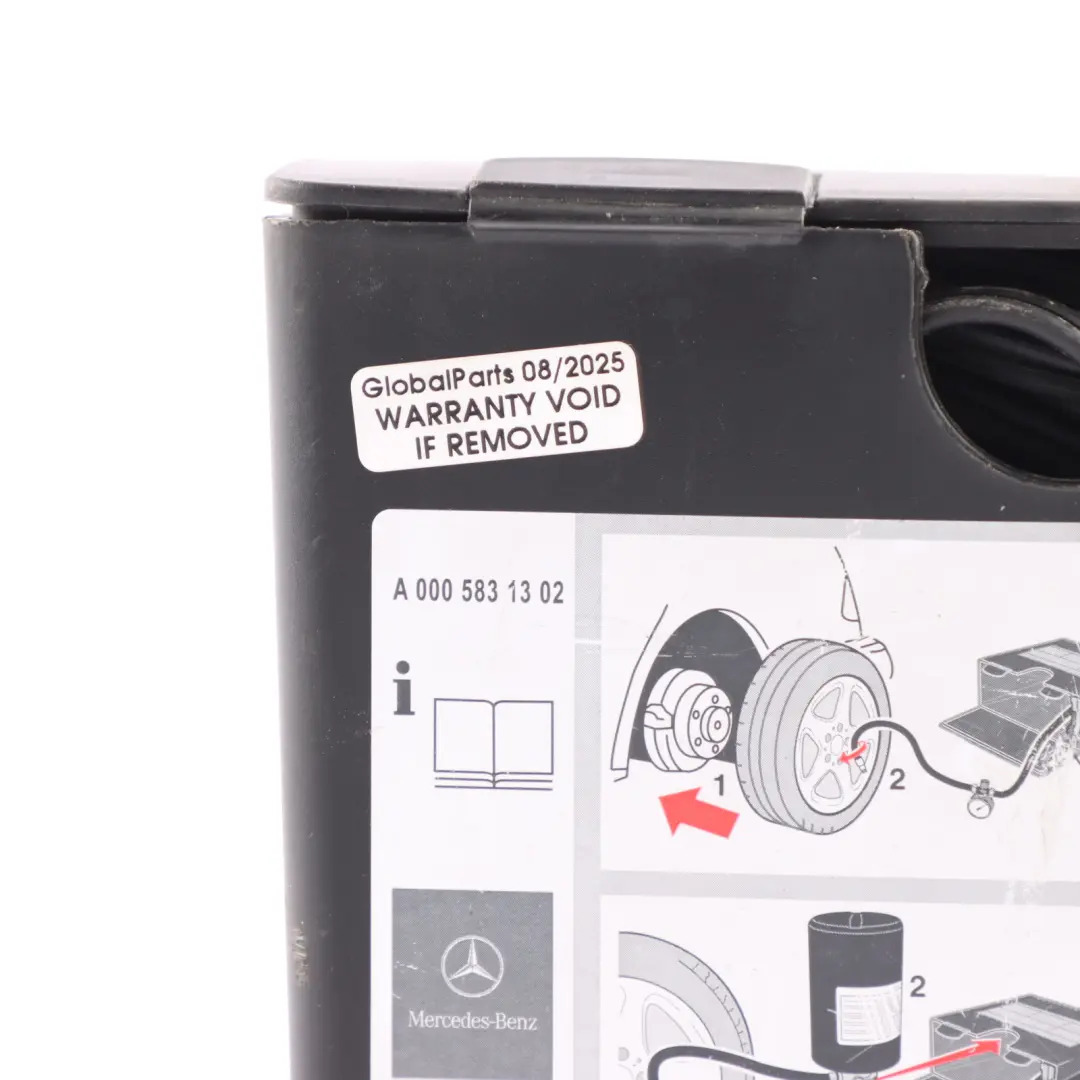 Mercedes W211 W639 Tools Case Bag Repair Service Kit Tire Fit - SKU A0005831302 - Part number A0005831302