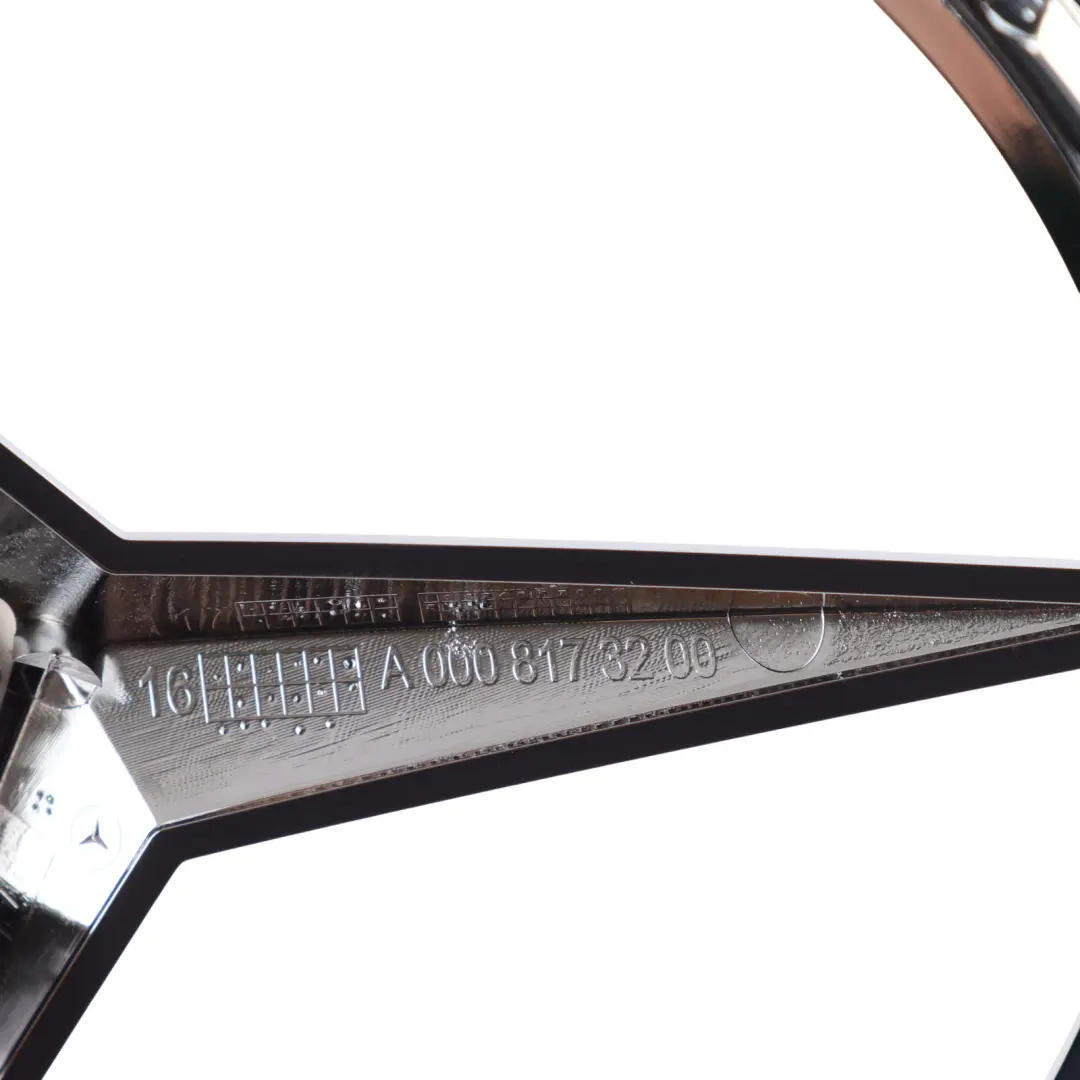 Front Bumper Grille Emblement Ornament Star Label to Mercedes W213 with Part number A0008173200 Mercedes W213 Front Bumper Grille Emblement Ornament Star Label - SKU A0008173200 - Part number A0008173200