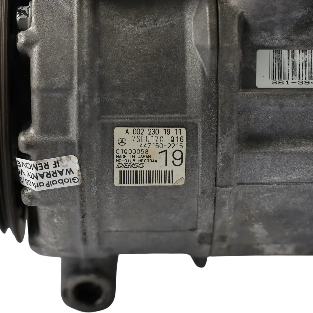 Klimaanlage Kompressor Klimaanlageneinheit OM646 für Mercedes W639 W906 mit Teilenummer A0022301911 Mercedes W639 W906 Klimaanlage Kompressor Klimaanlageneinheit OM646 - SKU A0022301911 - Teilenummer A0022301911