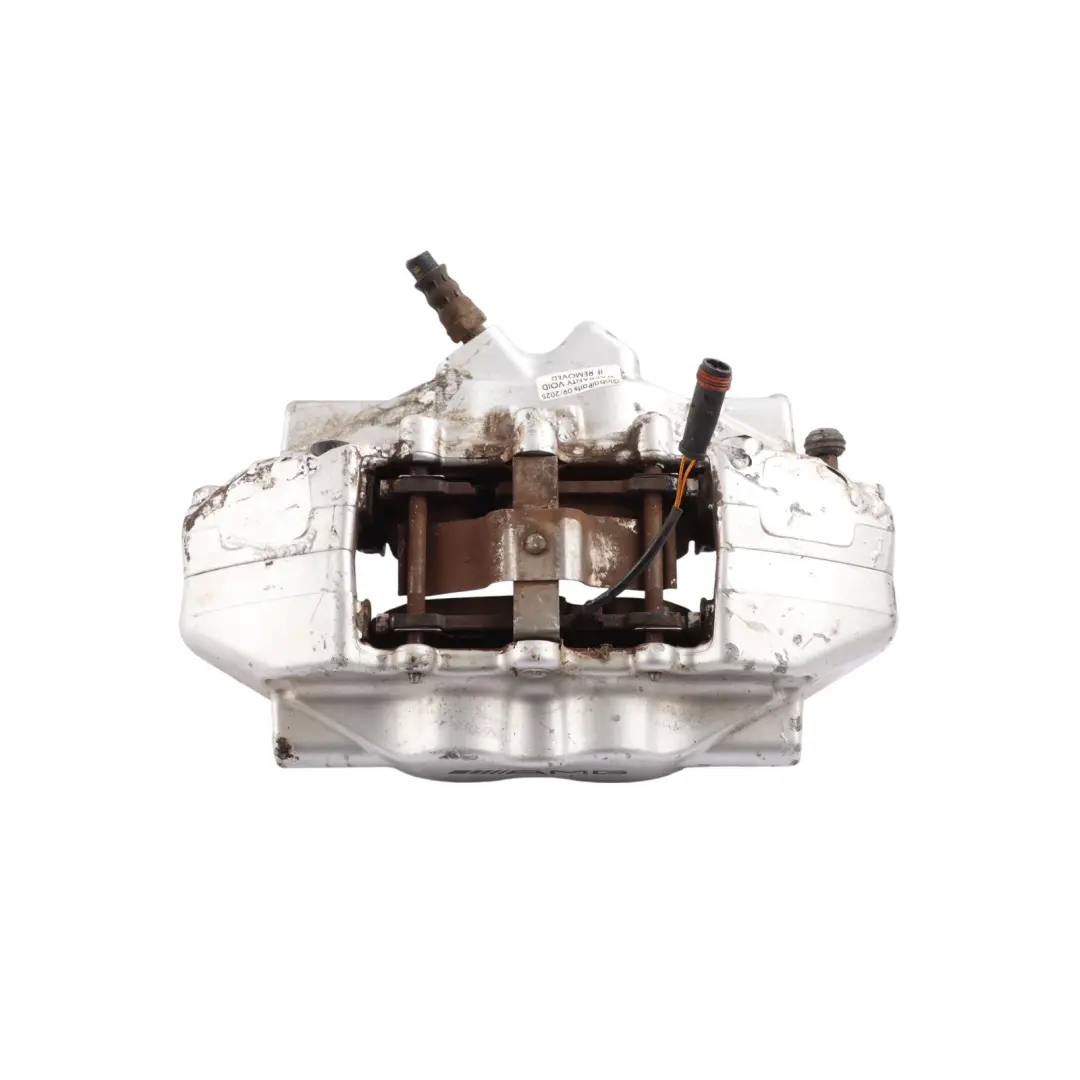 Brake Caliper Brembo Silver Rear Right O/S to Mercedes SLK 55 R171 AMG with Part number A0034203083 Mercedes SLK 55 R171 AMG Brake Caliper Brembo Silver Rear Right O/S - SKU A0034203083 - Part number A0034203083