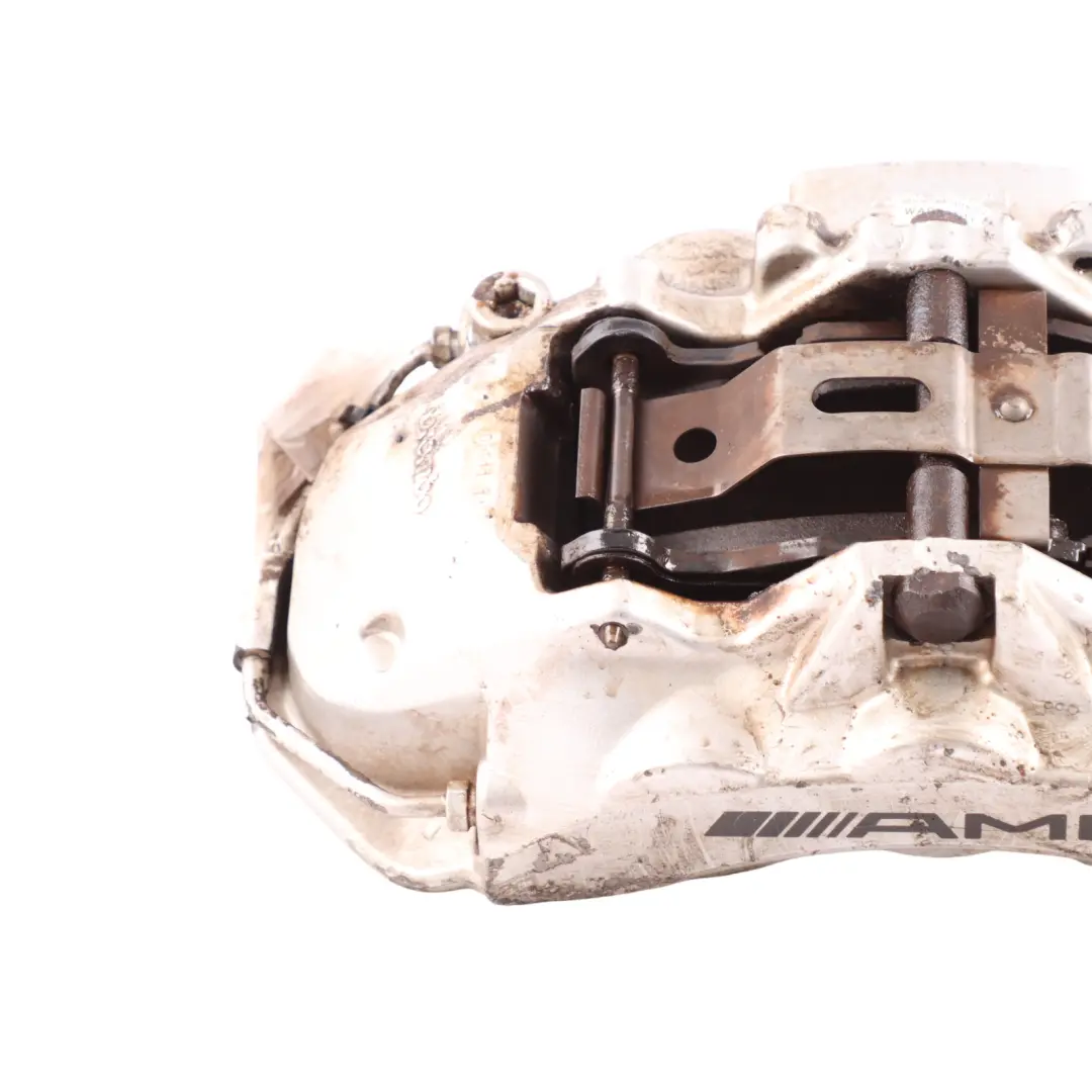 Brake Caliper Front Right O/S Sliver to Mercedes SLK 55 R171 AMG with Part number A0034204883 Mercedes SLK 55 R171 AMG Brake Caliper Front Right O/S Sliver - SKU A0034204883 - Part number A0034204883