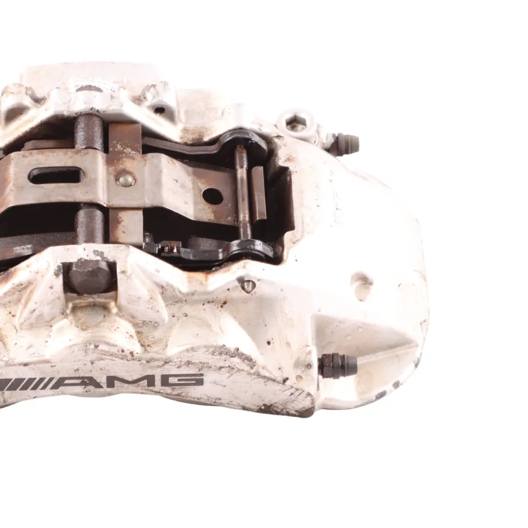 Mercedes SLK 55 R171 AMG Brake Caliper Front Right O/S Sliver - SKU A0034204883 - Part number A0034204883
