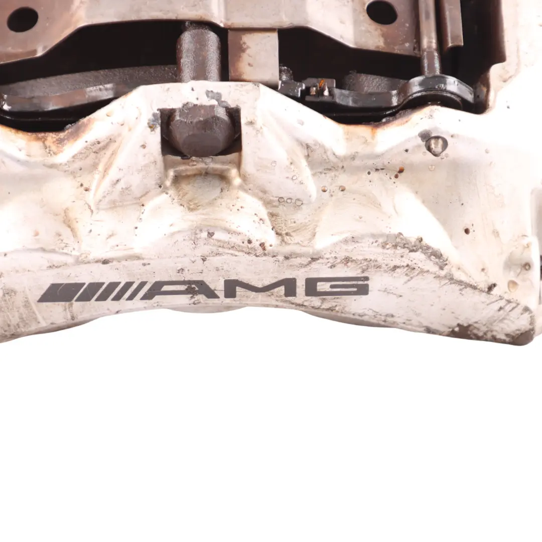 Mercedes SLK 55 R171 AMG Brake Caliper Front Right O/S Sliver - SKU A0034204883 - Part number A0034204883