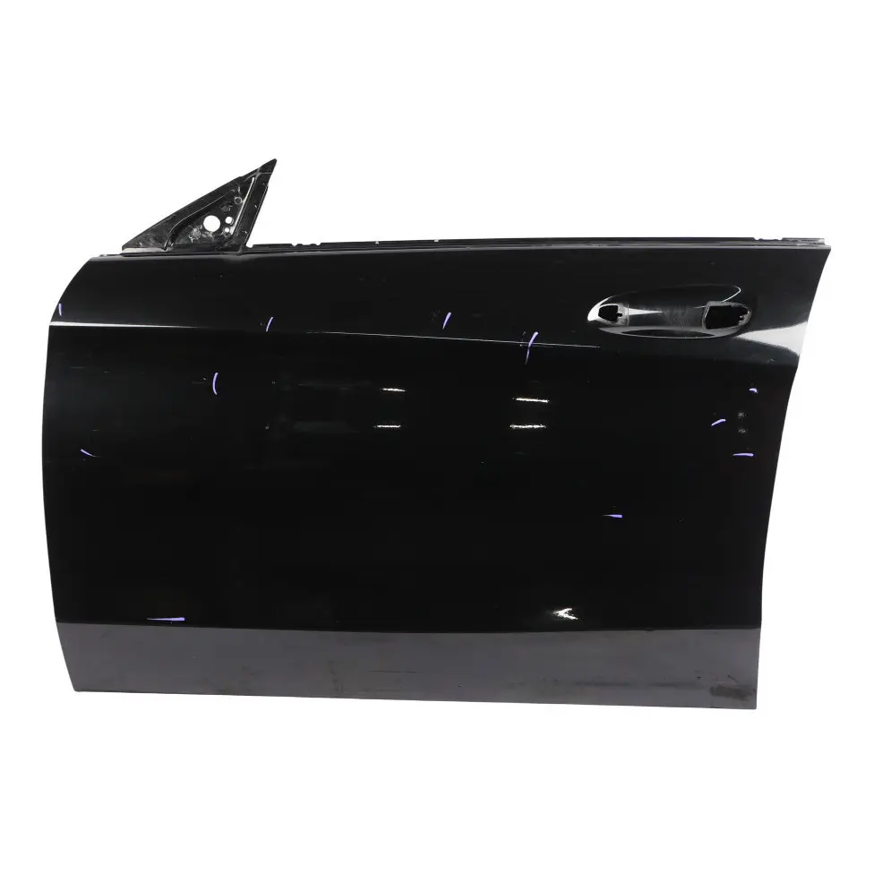 Door Front Left N/S Kosmos Cosmic Black Metallic - 191 to Mercedes C117 with Part number A1177200105 Mercedes C117 Door Front Left N/S Kosmos Cosmic Black Metallic - 191 - SKU A1177200105-KB - Part number A1177200105