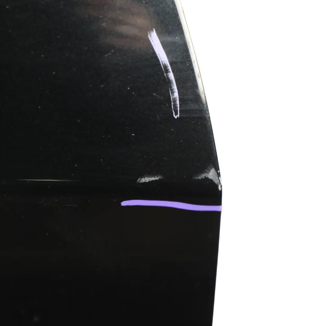 Mercedes C117 Door Front Right O/S Covering Panel Kosmos Black Metallic - 191 - SKU A1177200205-KB - Part number A1177200205