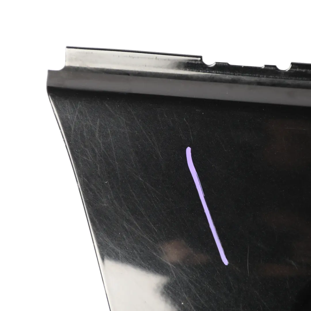 Mercedes C117 Door Front Right O/S Covering Panel Kosmos Black Metallic - 191 - SKU A1177200205-KB - Part number A1177200205