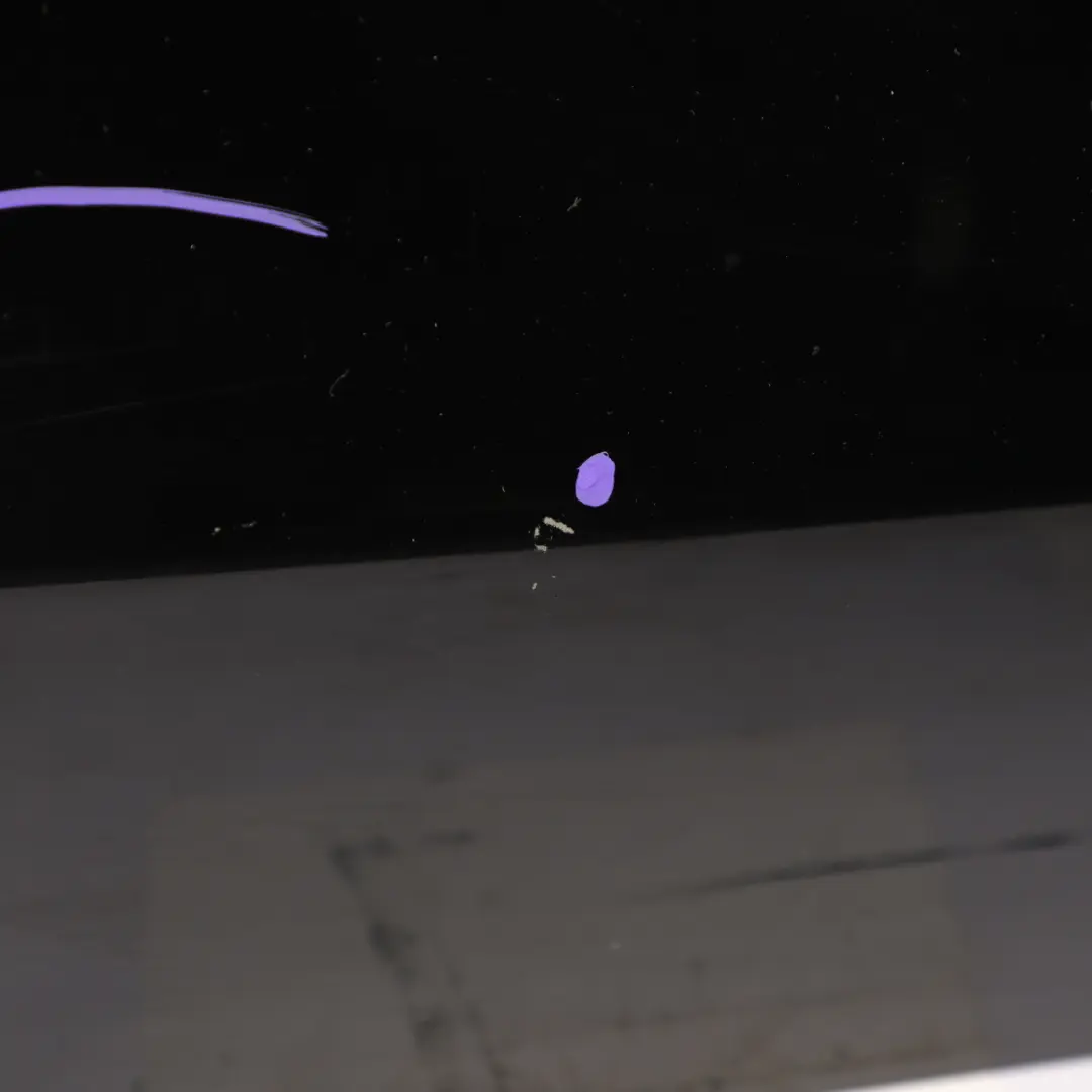 Mercedes C117 Door Front Right O/S Covering Panel Kosmos Black Metallic - 191 - SKU A1177200205-KB - Part number A1177200205