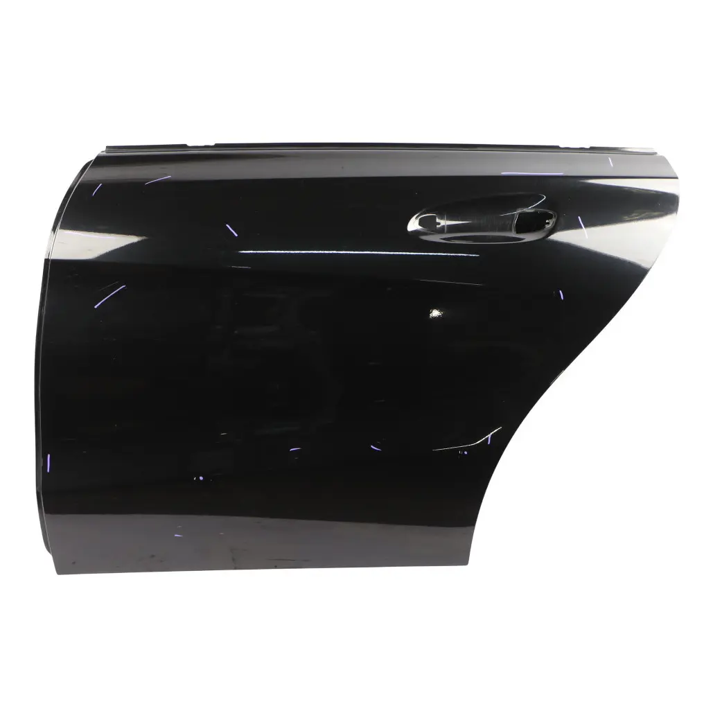 Mercedes CLA C117 Door Rear Left N/S Kosmos Cosmic Black Metallic - 191 - SKU A1177300105-KB1 - Part number A1177300105