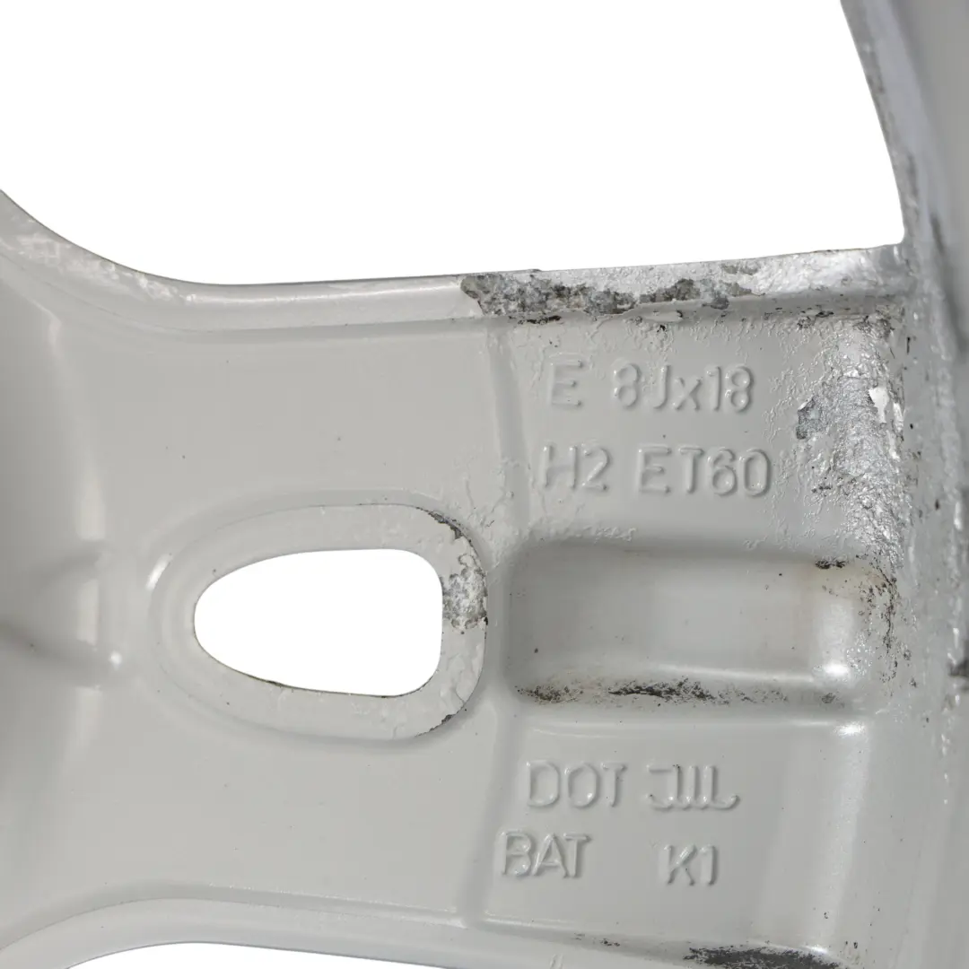 Mercedes ML W164 Silver Wheel Alloy Rim 18" 8J ET:60 5-Spoke - SKU A1644015702-1 - Part number A1644015702