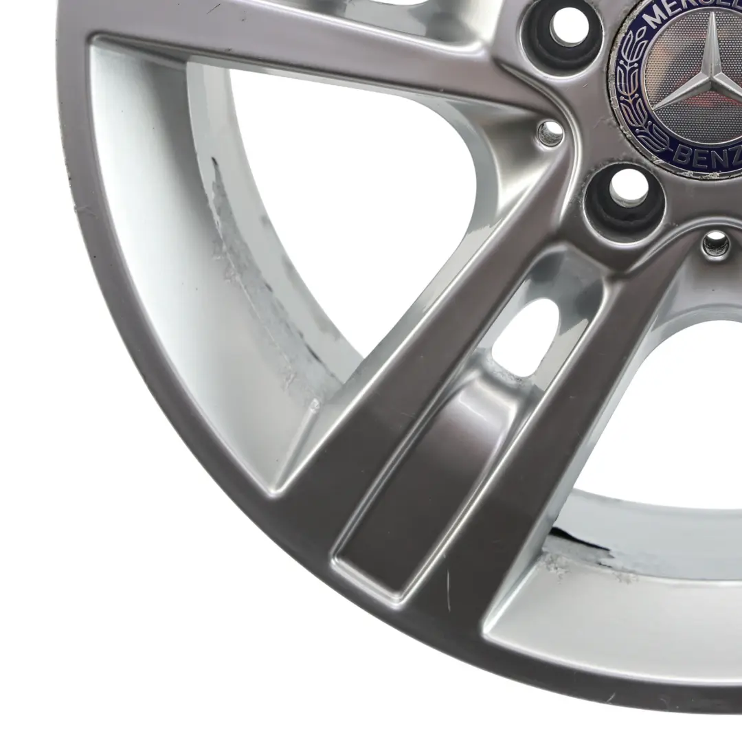 Alloy Rim 18" 8J ET:60 5-Spoke to Mercedes ML W164 Silver Wheel with Part number A1644015702 Mercedes ML W164 Silver Wheel Alloy Rim 18" 8J ET:60 5-Spoke - SKU A1644015702-1 - Part number A1644015702