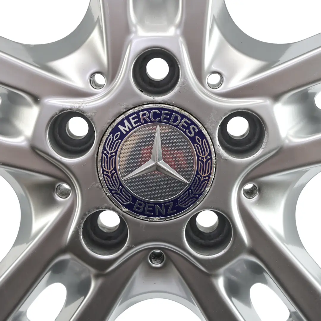 Mercedes ML W164 Silber Rad Alufelge 18" 8J ET:60 5-Speichen - SKU A1644015702-1 - Teilenummer A1644015702
