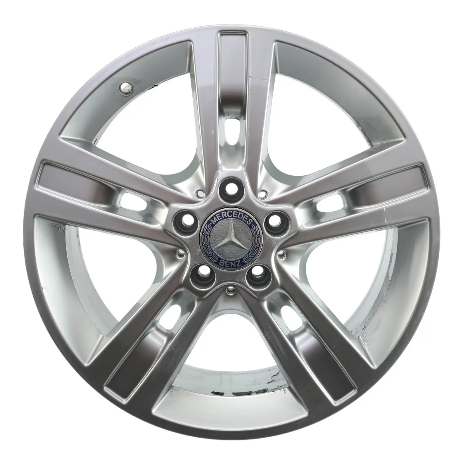 Mercedes ML W164 Silver Wheel Alloy Rim 18" 8J ET:60 5-Spoke A1644015702