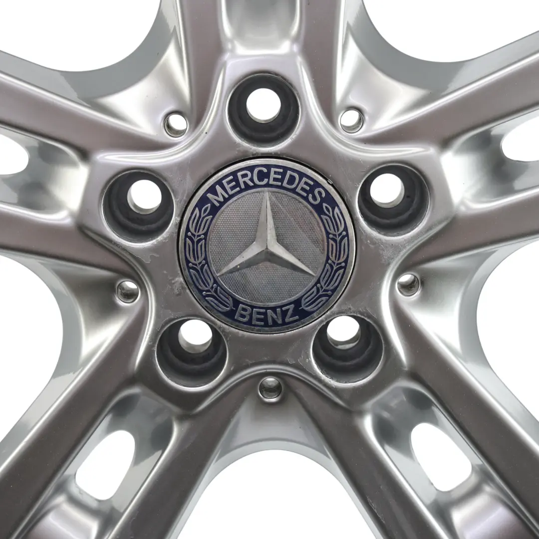 Mercedes ML W164 Argento Cerchio In Lega 18" 8J ET:60 A 5 Razze - SKU A1644015702-2 - Numero di parte A1644015702