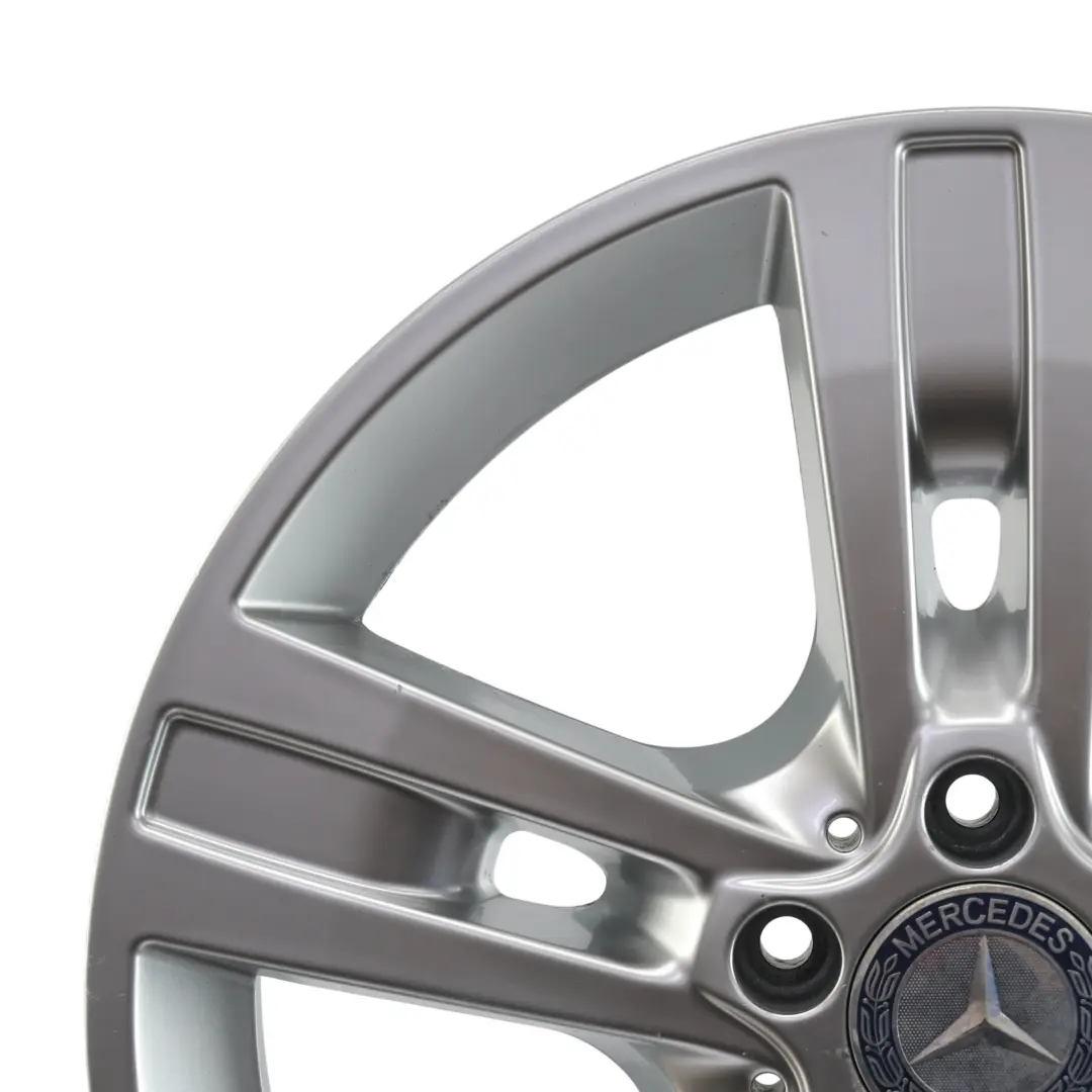 Mercedes ML W164 Silver Wheel Alloy Rim 18" 8J ET:60 5-Spoke - SKU A1644015702-3 - Part number A1644015702