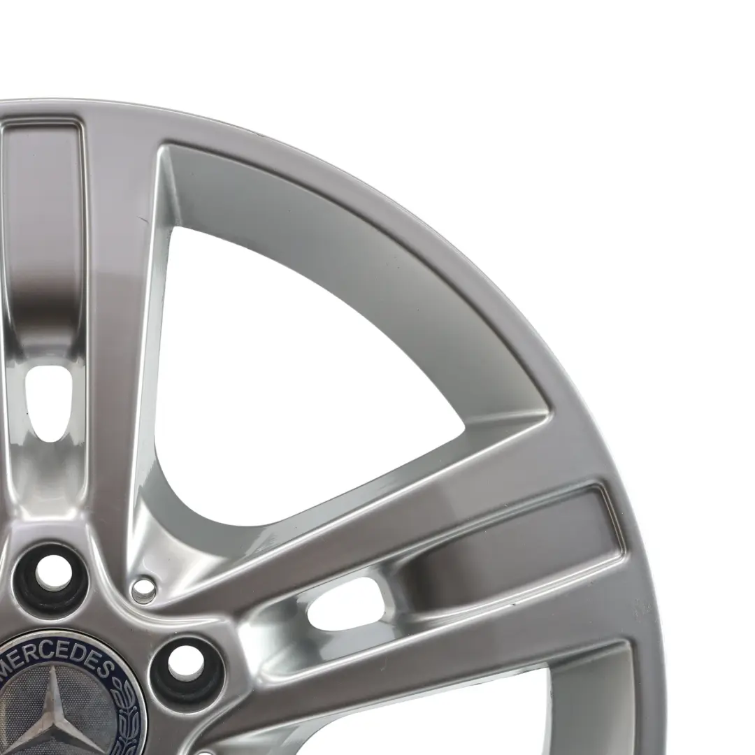 Alloy Rim 18" 8J ET:60 5-Spoke to Mercedes ML W164 Silver Wheel with Part number A1644015702 Mercedes ML W164 Silver Wheel Alloy Rim 18" 8J ET:60 5-Spoke - SKU A1644015702-3 - Part number A1644015702