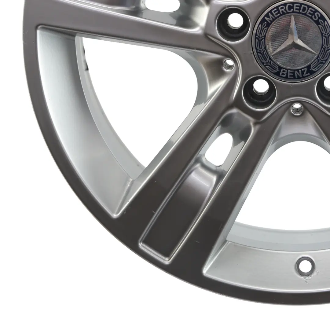 Mercedes ML W164 Silver Wheel Alloy Rim 18" 8J ET:60 5-Spoke - SKU A1644015702-3 - Part number A1644015702