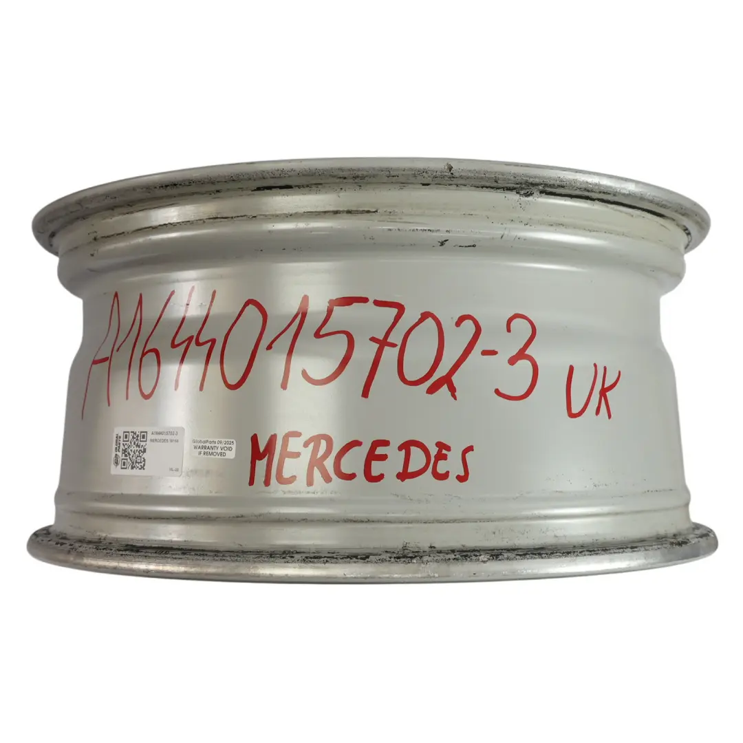 Alloy Rim 18" 8J ET:60 5-Spoke to Mercedes ML W164 Silver Wheel with Part number A1644015702 Mercedes ML W164 Silver Wheel Alloy Rim 18" 8J ET:60 5-Spoke - SKU A1644015702-3 - Part number A1644015702