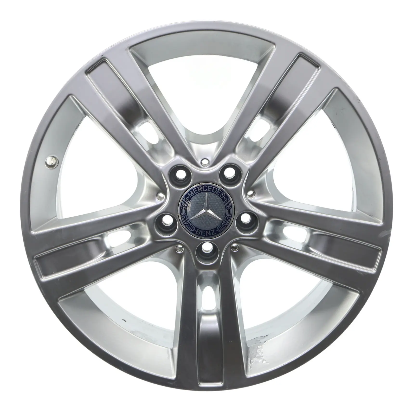Mercedes ML W164 Silver Wheel Alloy Rim 18" 8J ET:60 5-Spoke A1644015702