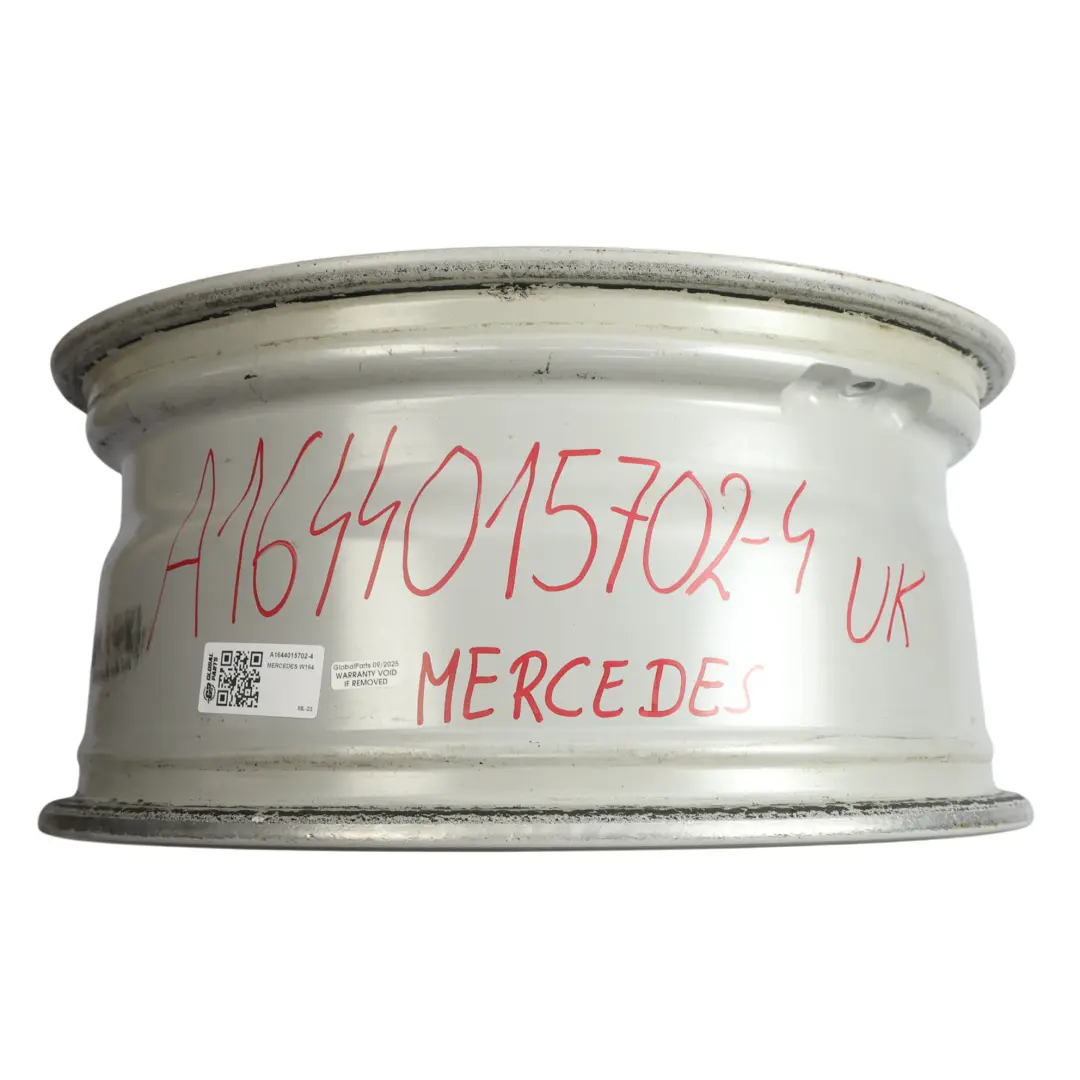 Mercedes ML W164 Silver Wheel Alloy Rim 18" 8J ET:60 5-Spoke - SKU A1644015702-4 - Part number A1644015702