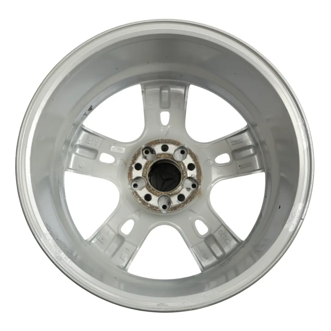 Alloy Rim 18" 8J ET:60 5-Spoke to Mercedes ML W164 Silver Wheel with Part number A1644015702 Mercedes ML W164 Silver Wheel Alloy Rim 18" 8J ET:60 5-Spoke - SKU A1644015702-4 - Part number A1644015702